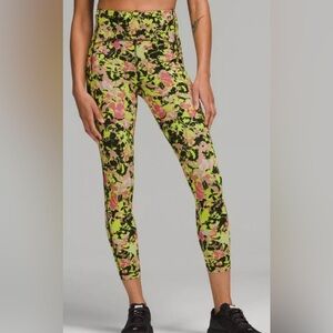 Lululemon Women’s Swift Speed HR Tight 25” Size 2 Inflect Floral Leggings NWT